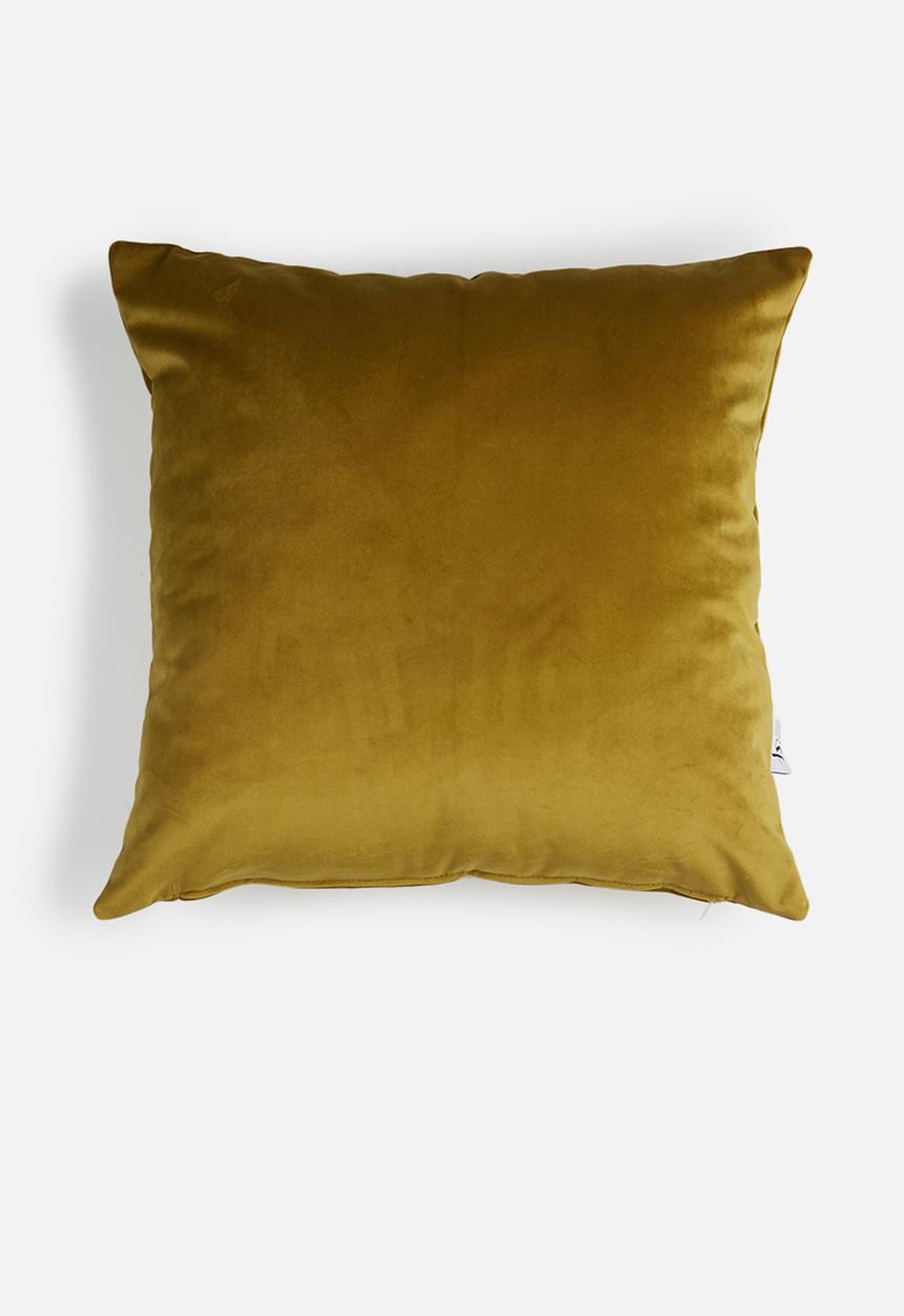 Sixth Floor - Magical cushion cover - mustard
