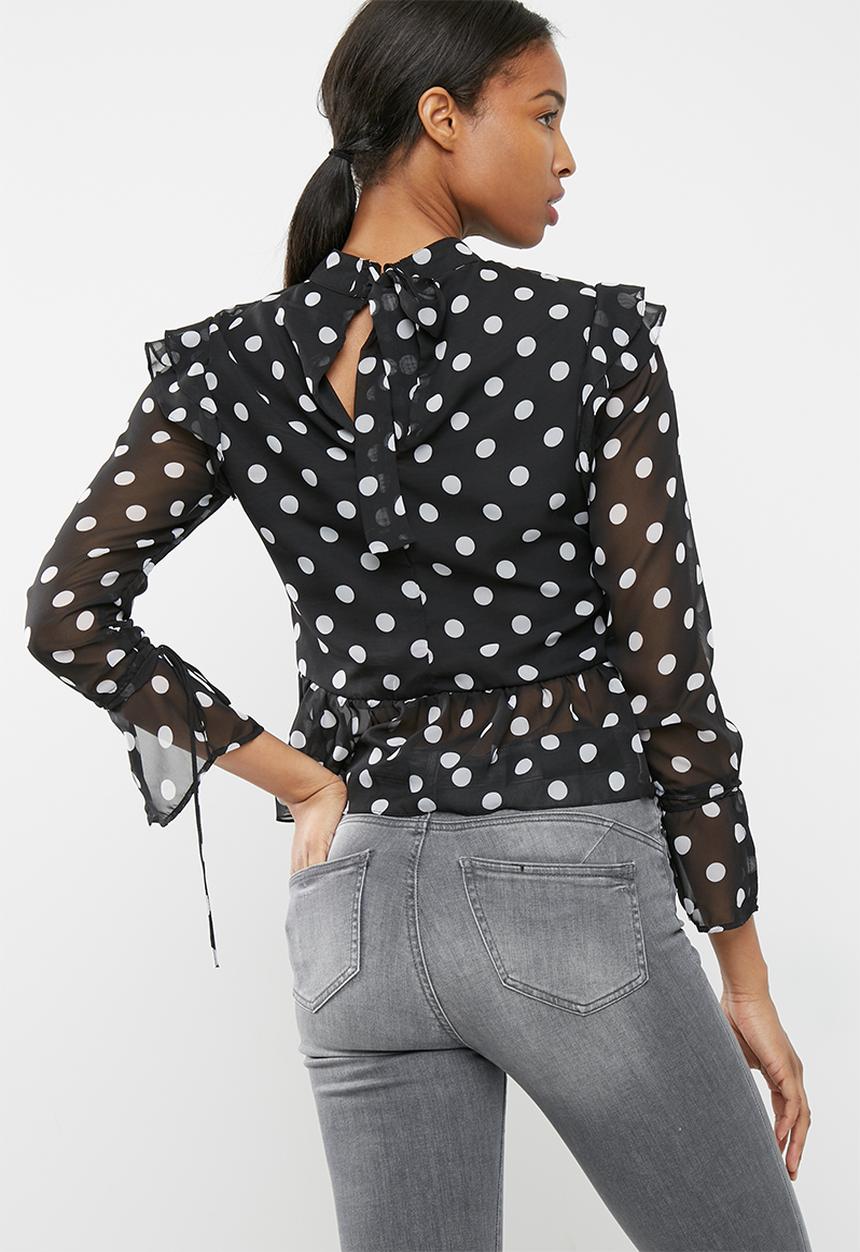 dailyfriday - Chiffon ruffle blouse