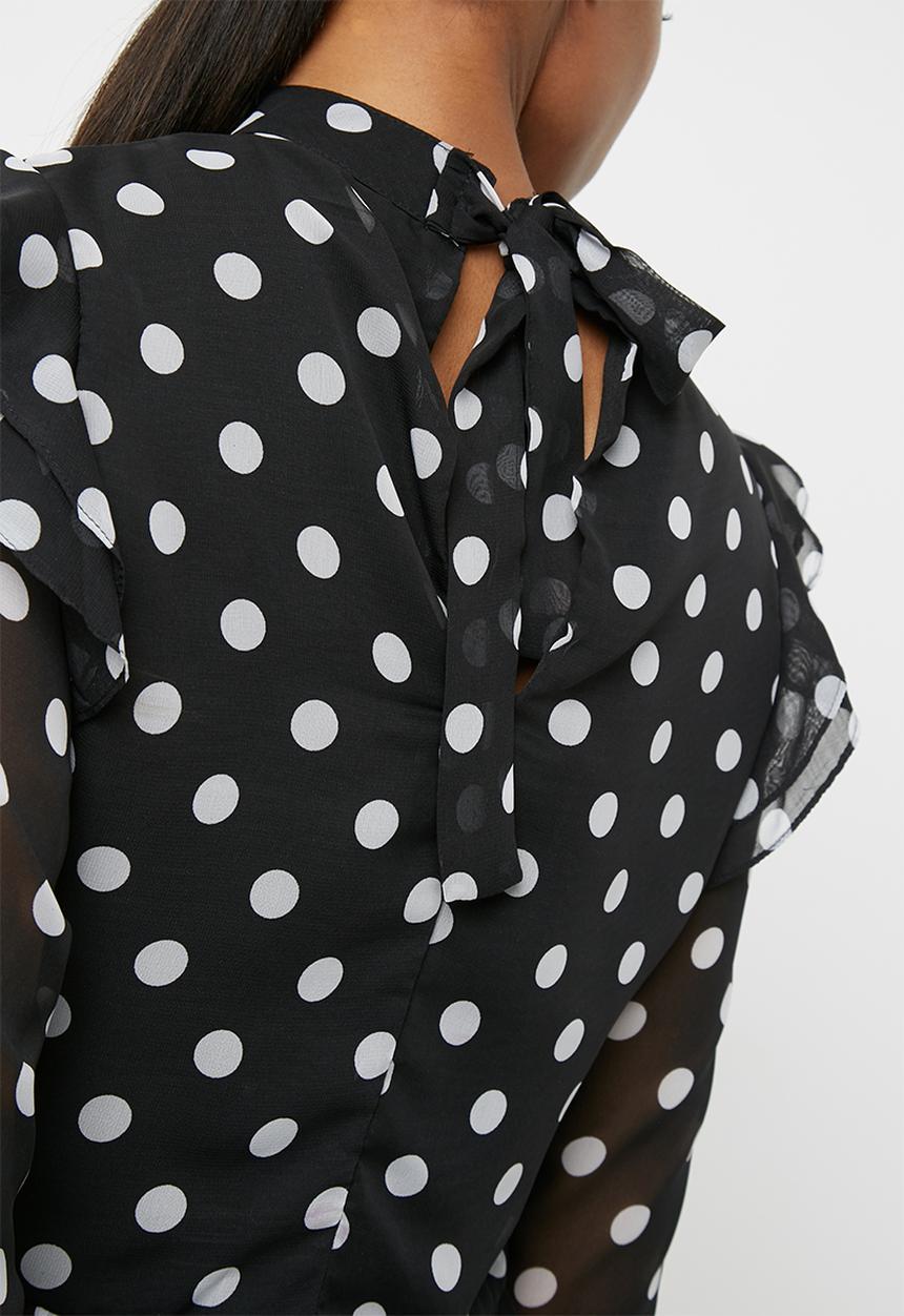 dailyfriday - Chiffon ruffle blouse