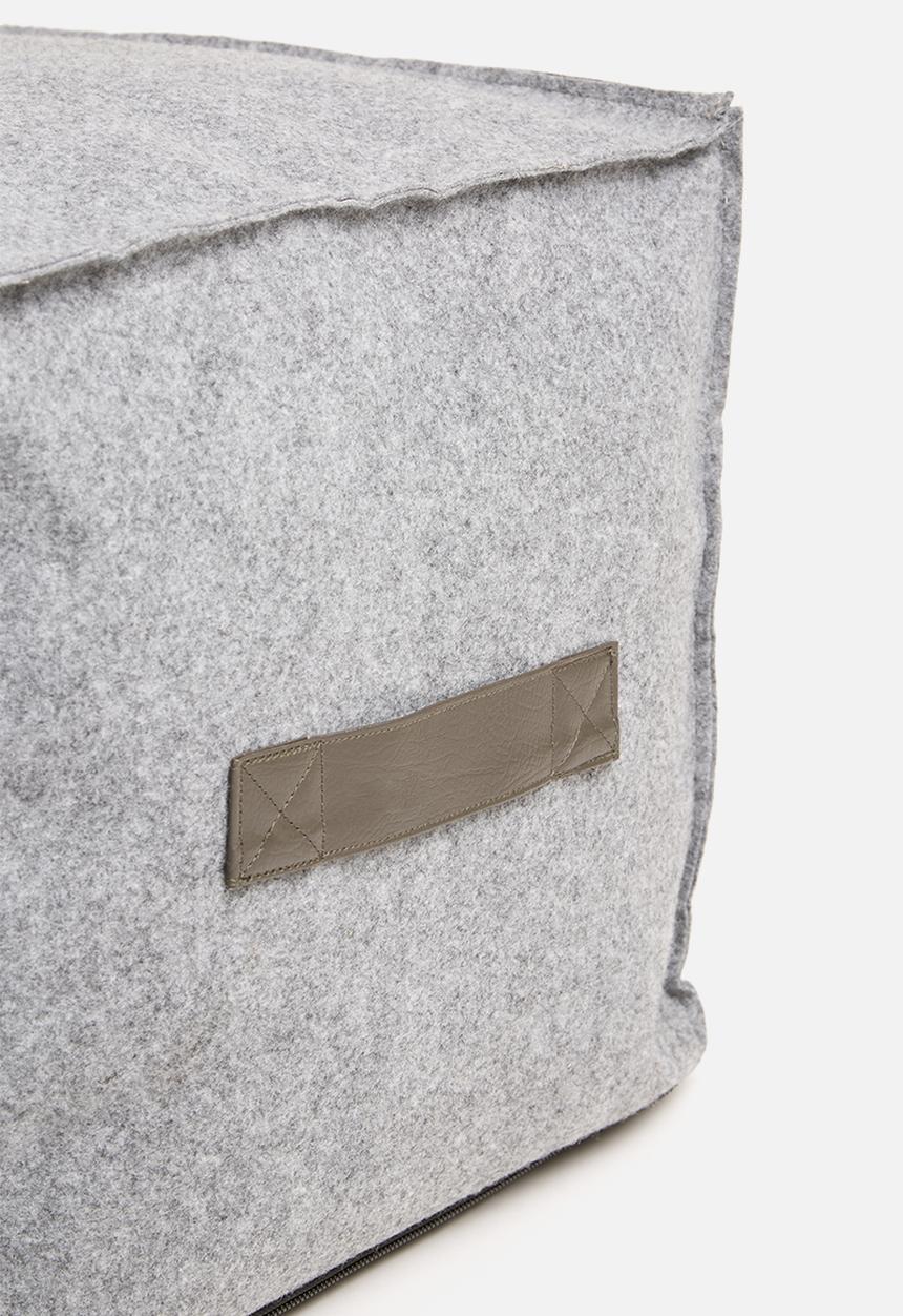 Sixth Floor - Felt cube ottoman