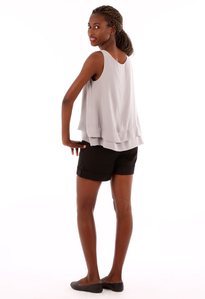 Take Care Spring Line - Double Layer Vest – Sky Blue