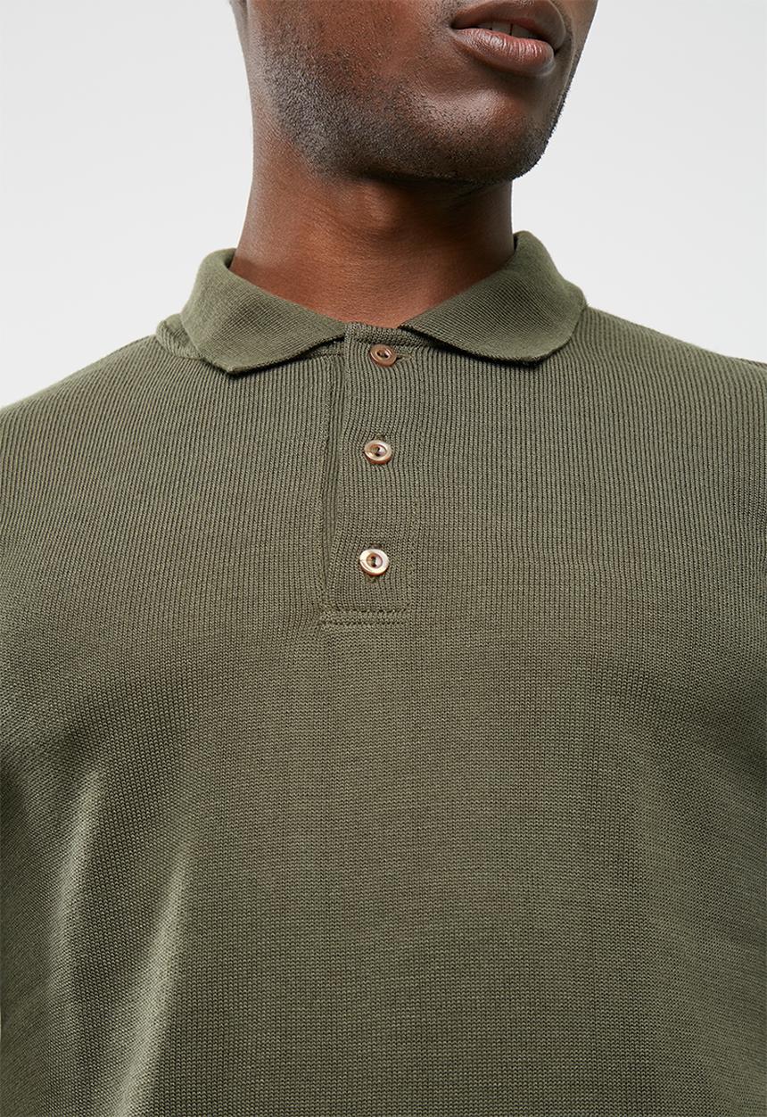 basicthread - Plain polo knit