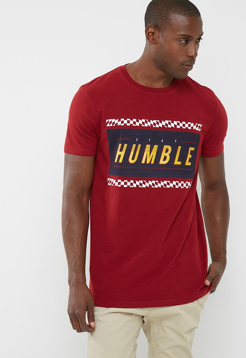 basicthread - Printed crew neck tee