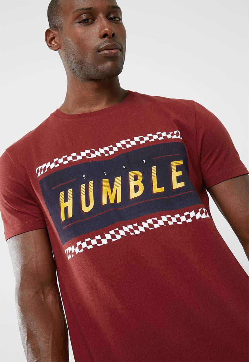 basicthread - Printed crew neck tee
