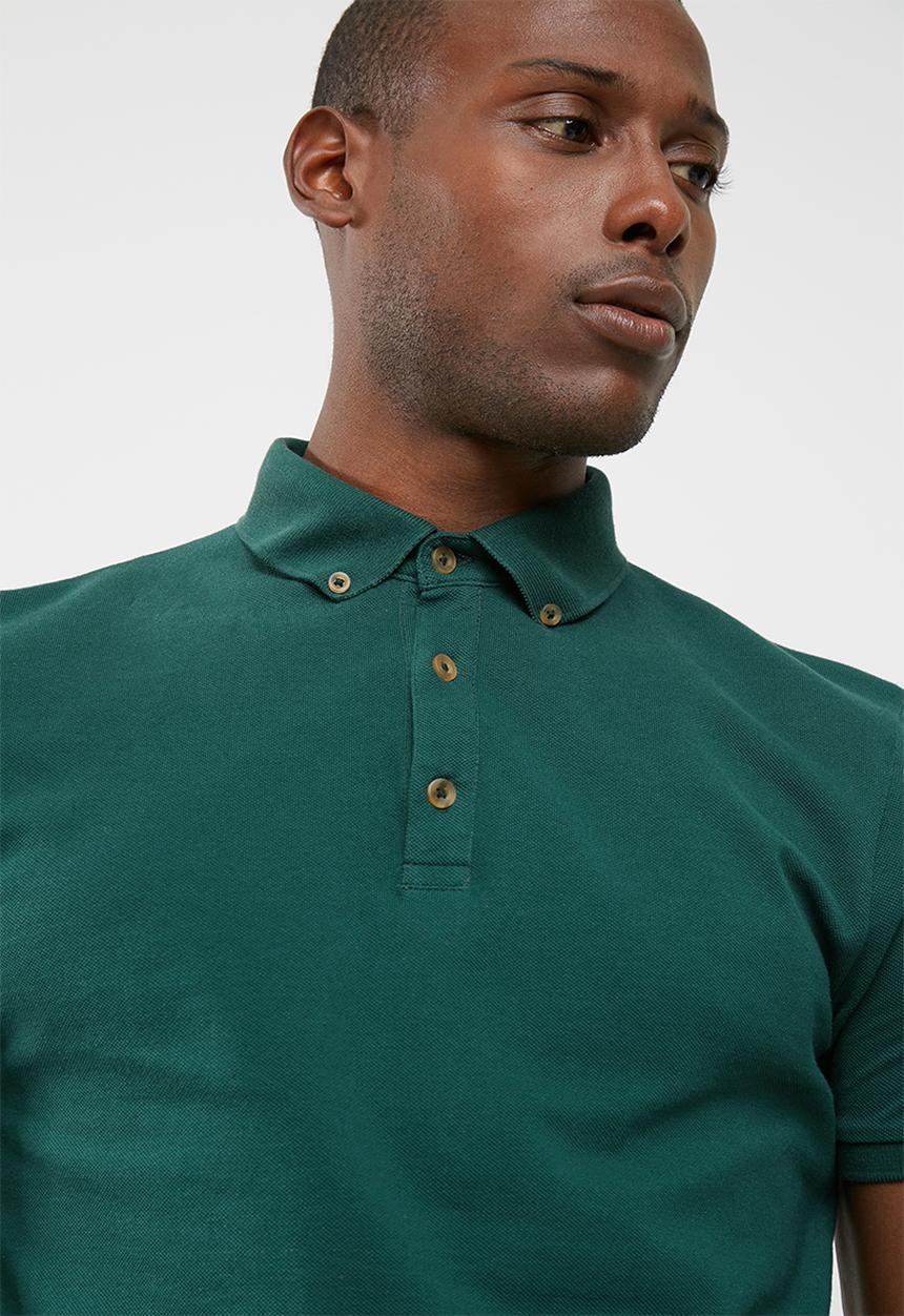 basicthread - Pique slim fit polo