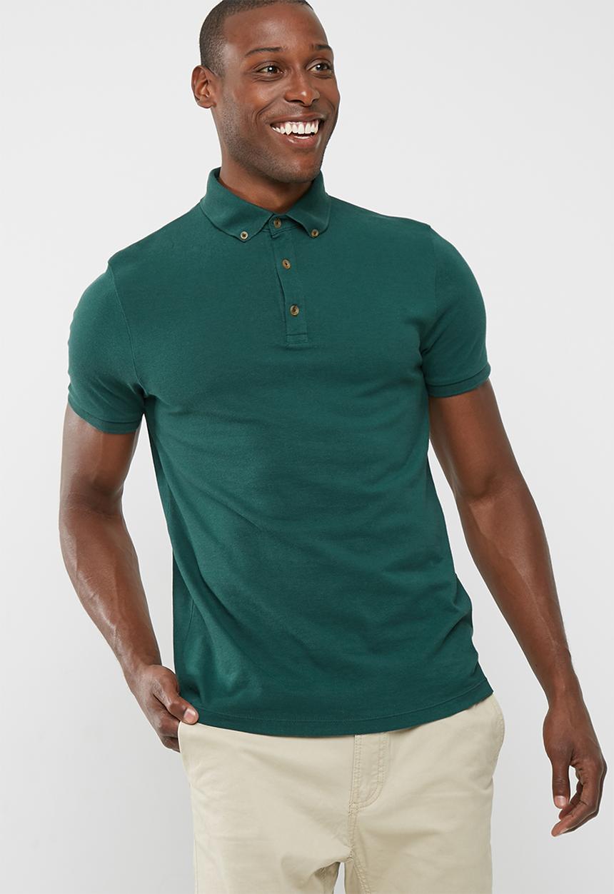 basicthread - Pique slim fit polo 3 pack