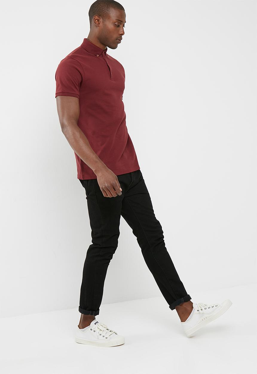 basicthread - Pique slim fit polo
