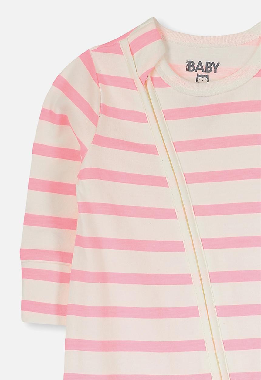 Cotton On - Baby mini zip through romper