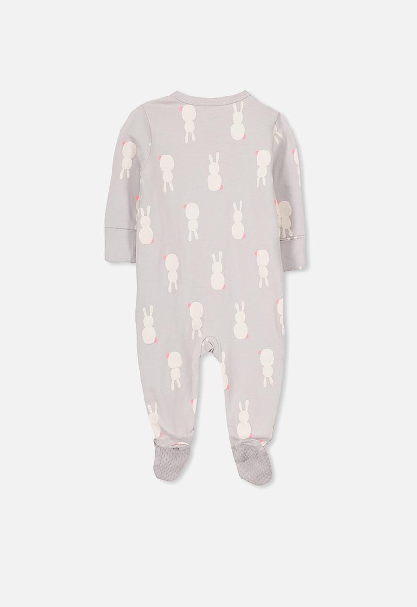 Cotton On - Baby mini zip through romper