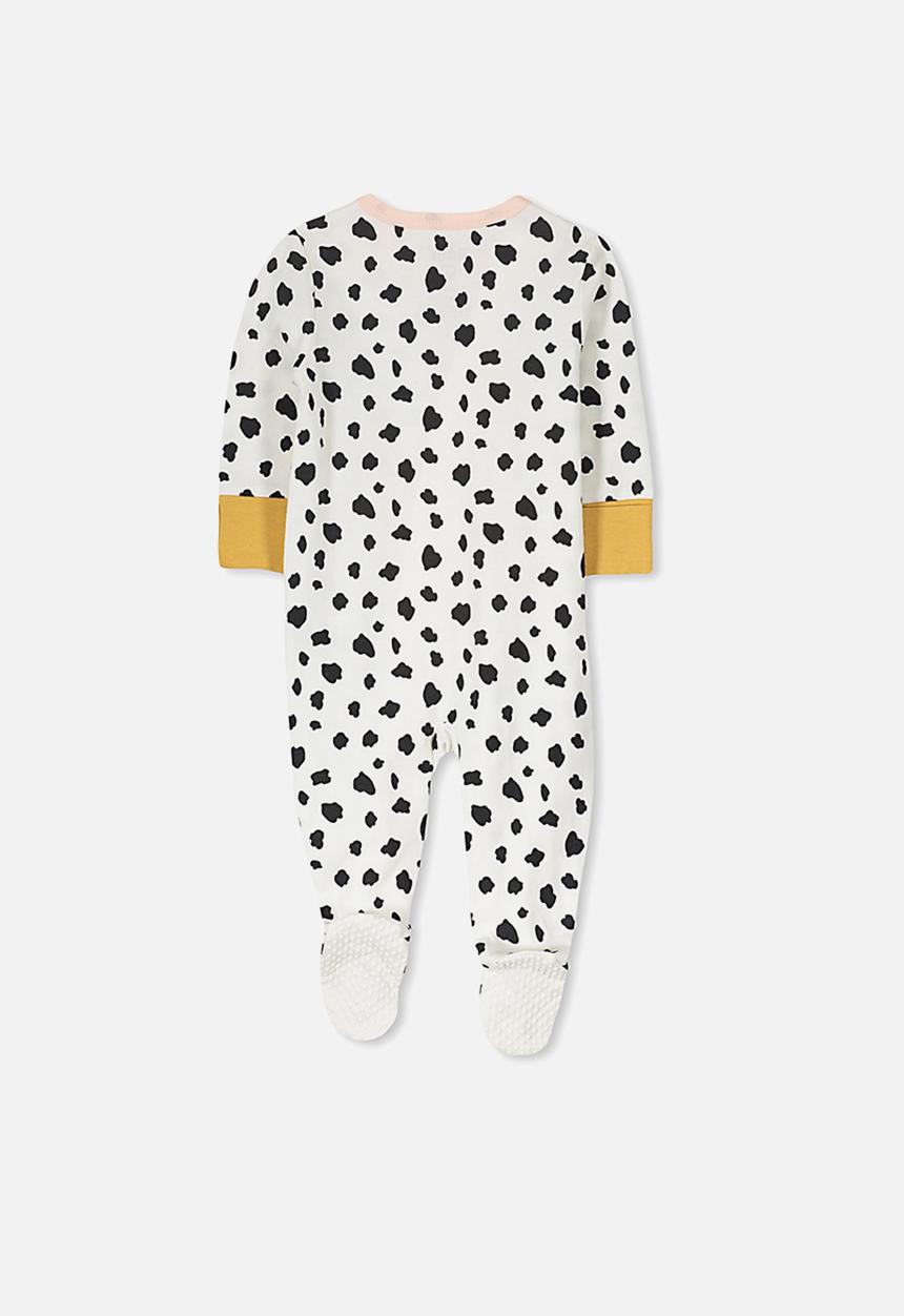 Cotton On - Baby mini zip through romper