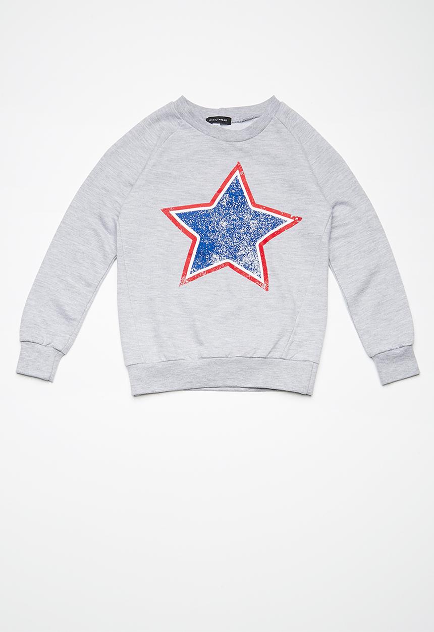 basicthread - Kids printed sweat top