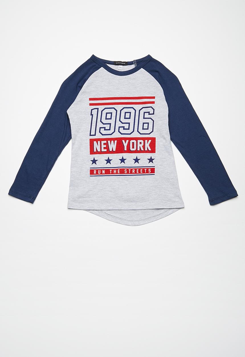basicthread - 2-Pack long sleeve baseball tee