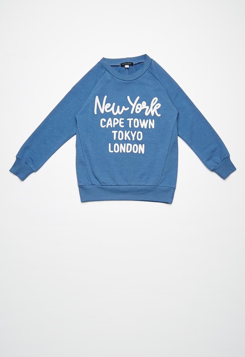 basicthread - Kids printed sweat top