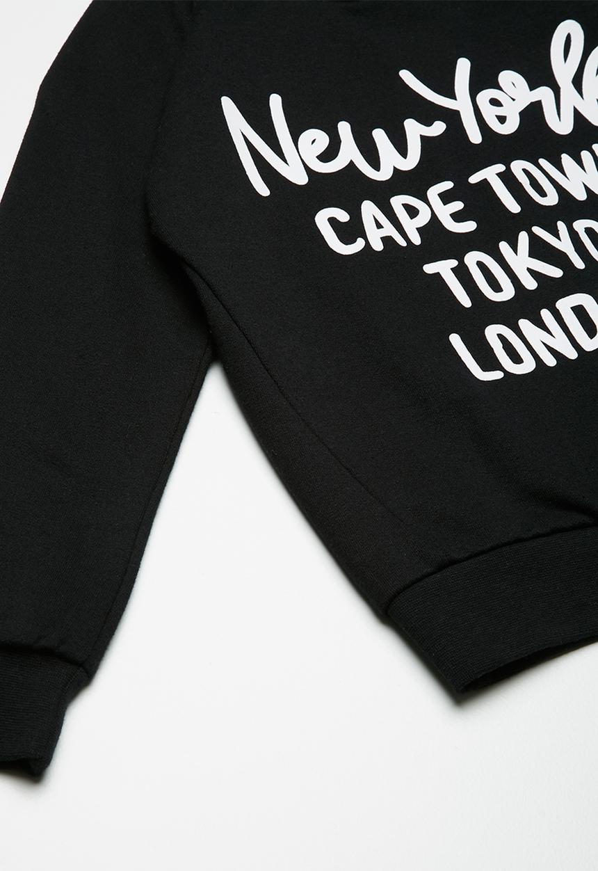basicthread - Kids printed sweat top