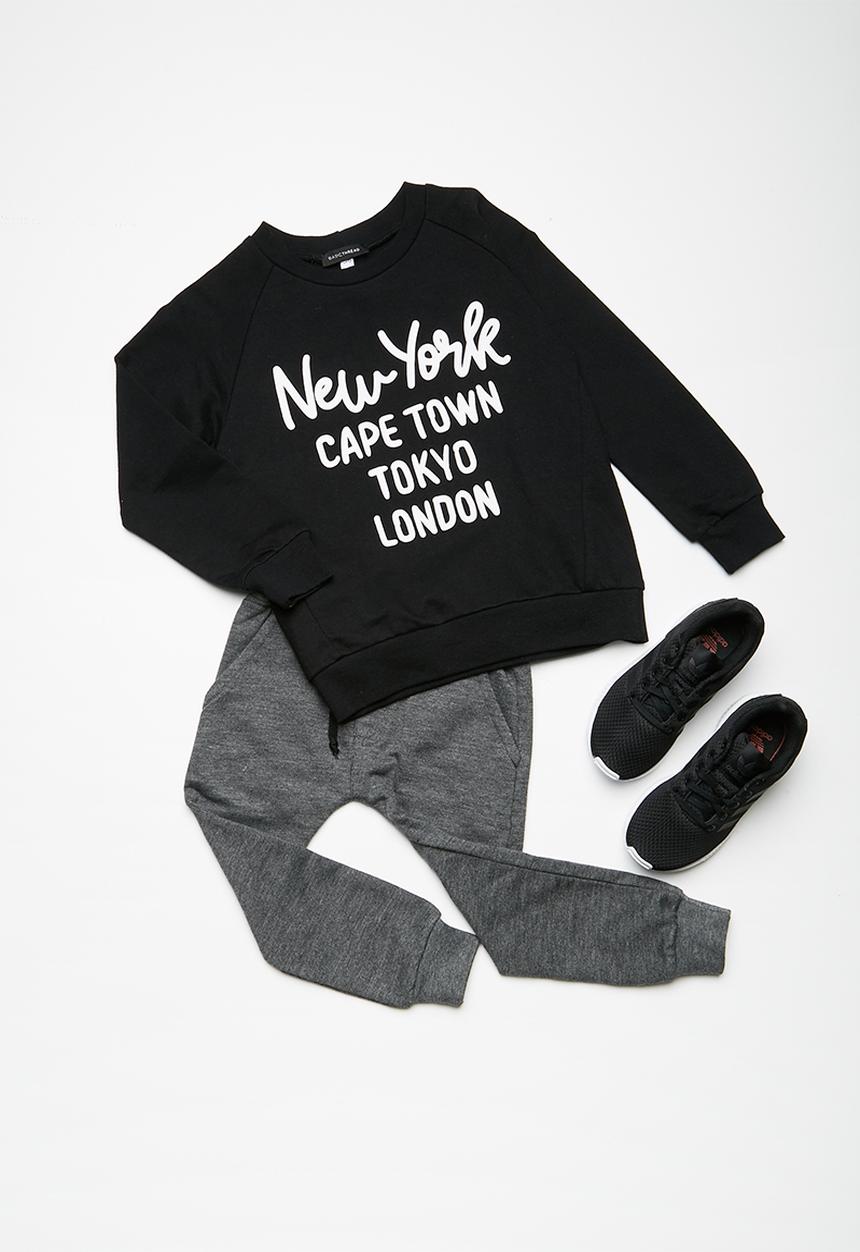 basicthread - Kids printed sweat top