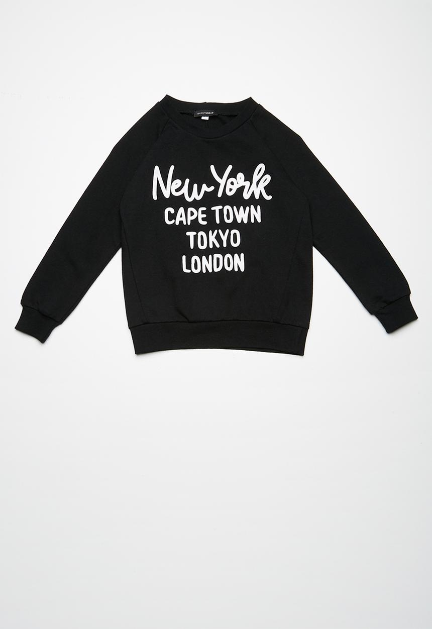 basicthread - Kids printed sweat top