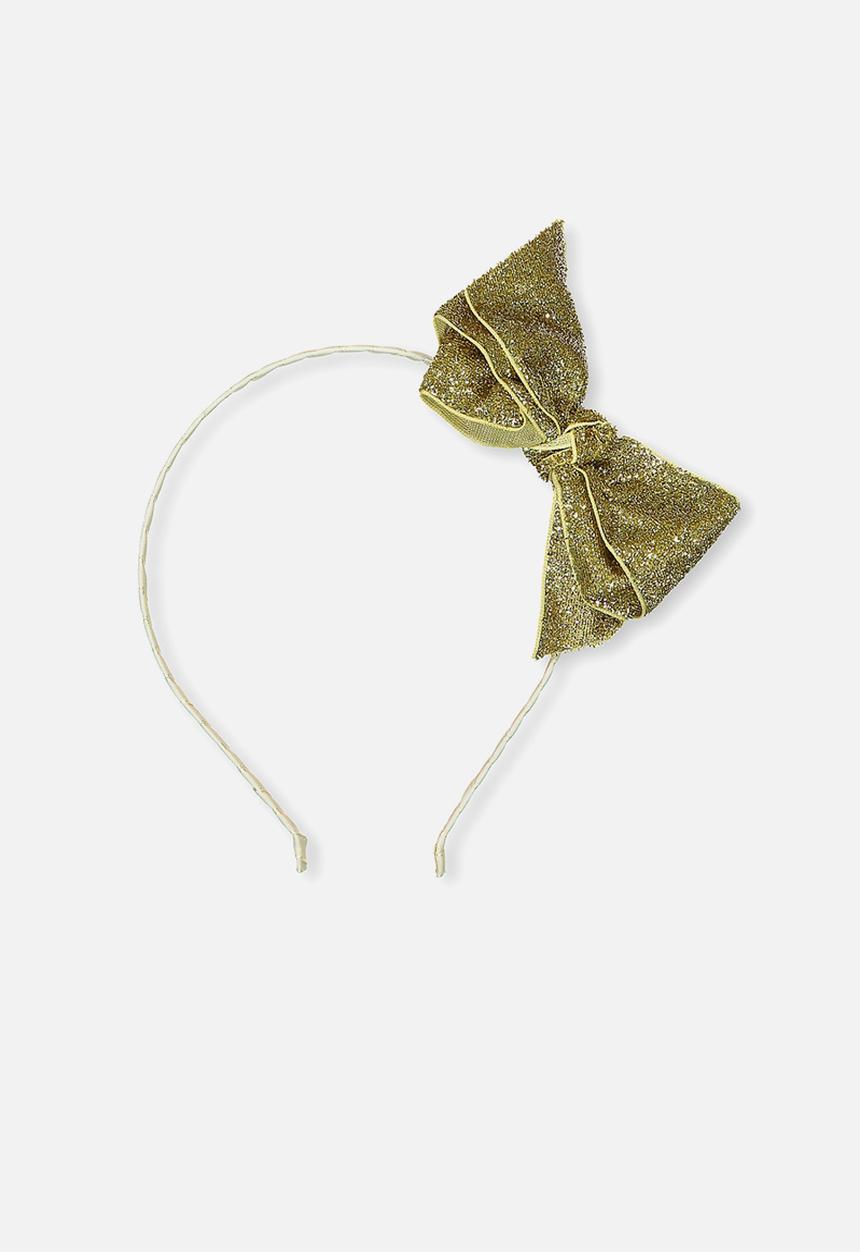 Cotton On - Kids large bow sparkle headband
