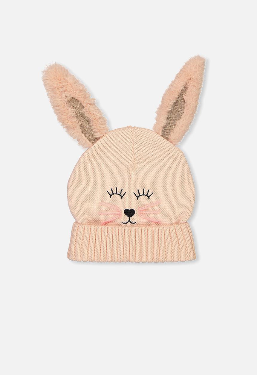 Cotton On - Kids fluffy bunny beanie