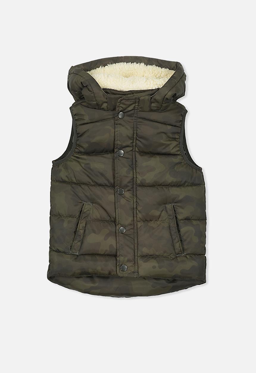 Cotton On - Kids palmer puffer vest