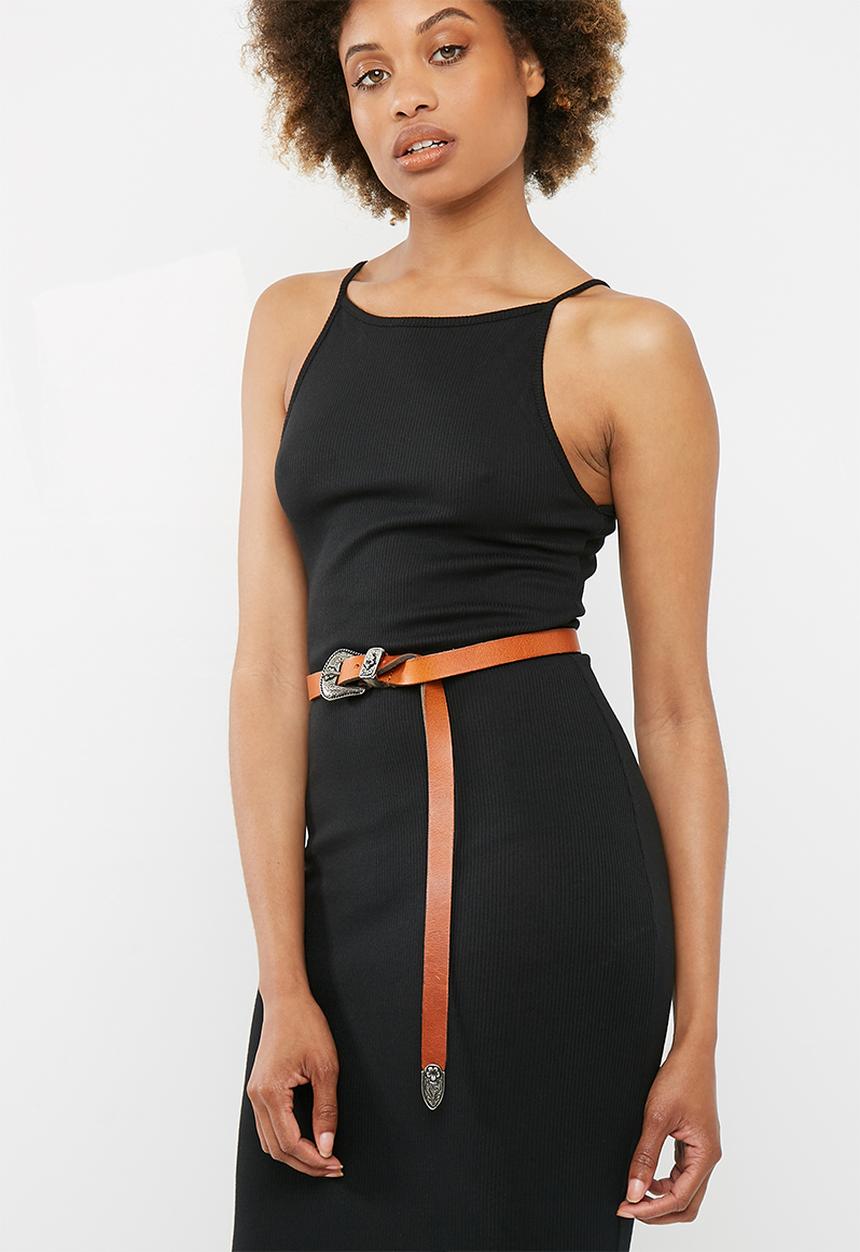 dailyfriday - Leather western loop belt