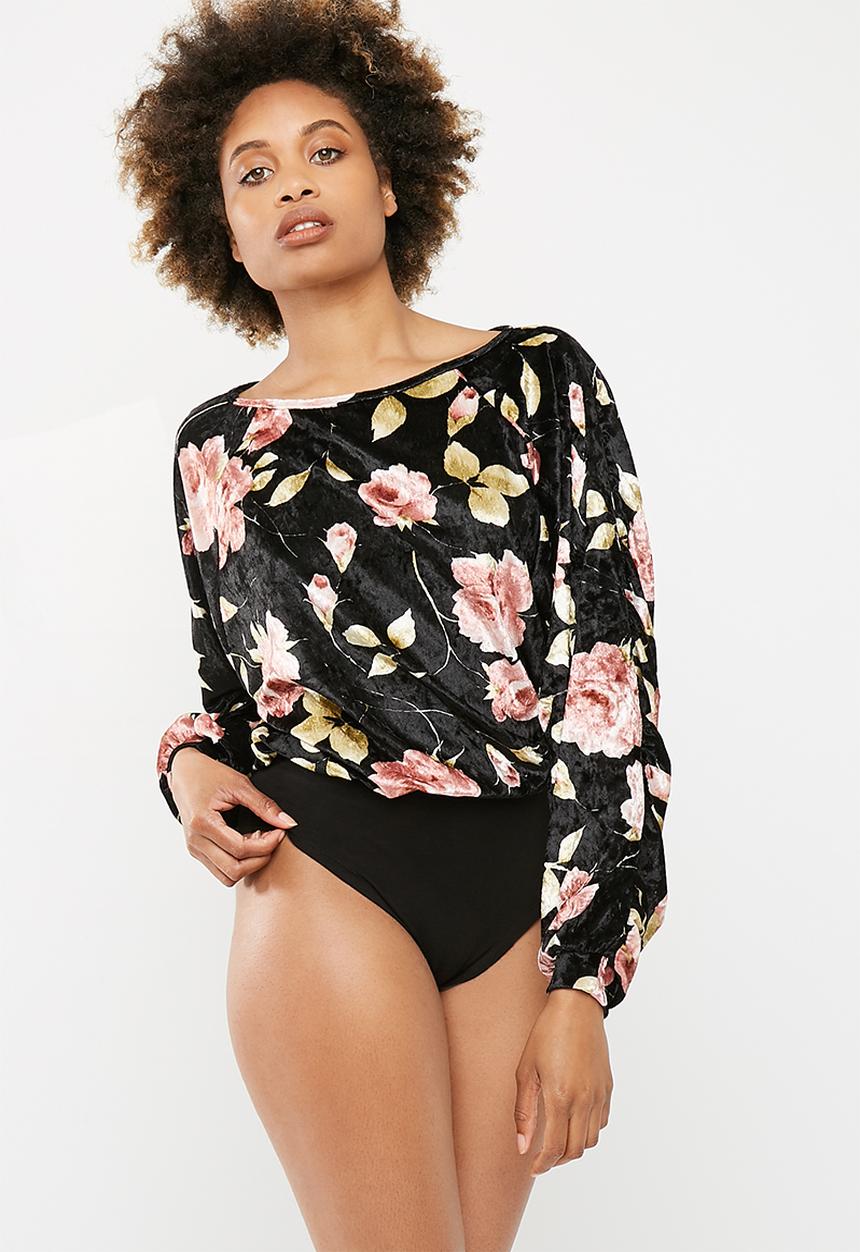 dailyfriday - Velvet twofer bodysuit