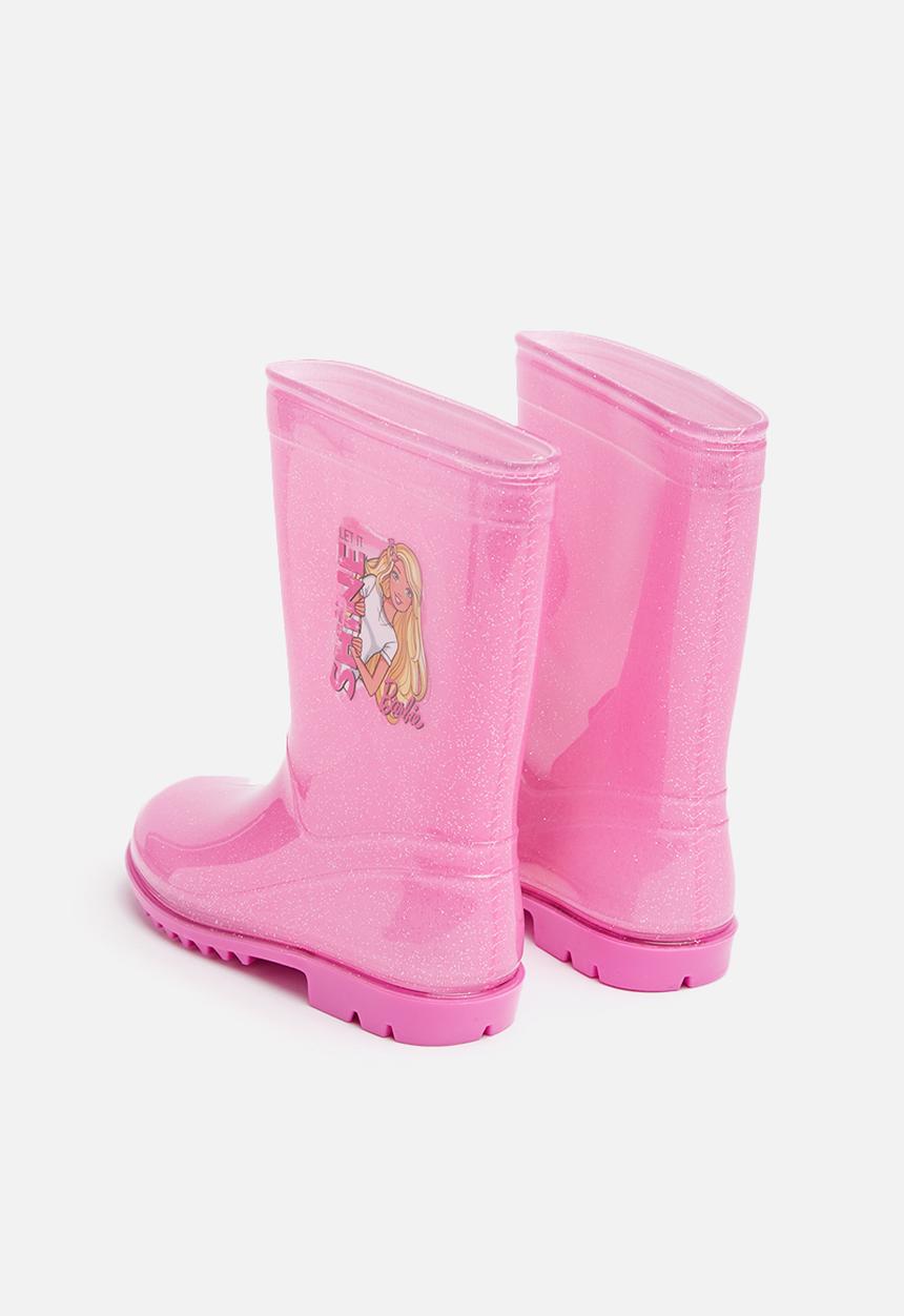 Character Fashion - Kids barbie wellington boots