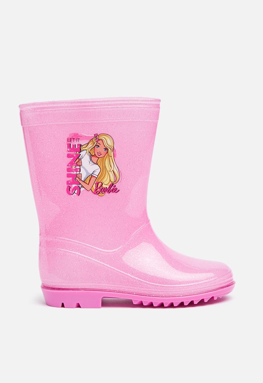 Character Fashion - Kids barbie wellington boots