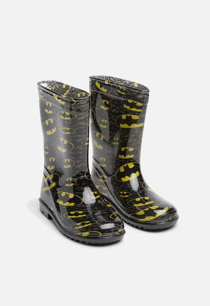 Character Fashion - Kids batman wellington boots
