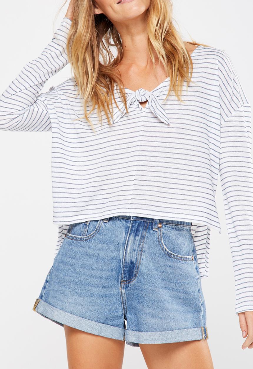 Cotton On - Lisa knot front long sleeve top