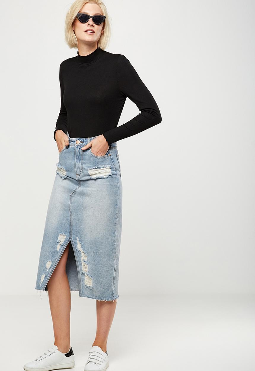 Cotton On - Kylah mock neck long sleeve