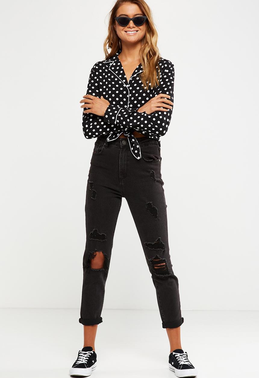 Cotton On - Tara wrap tie front top