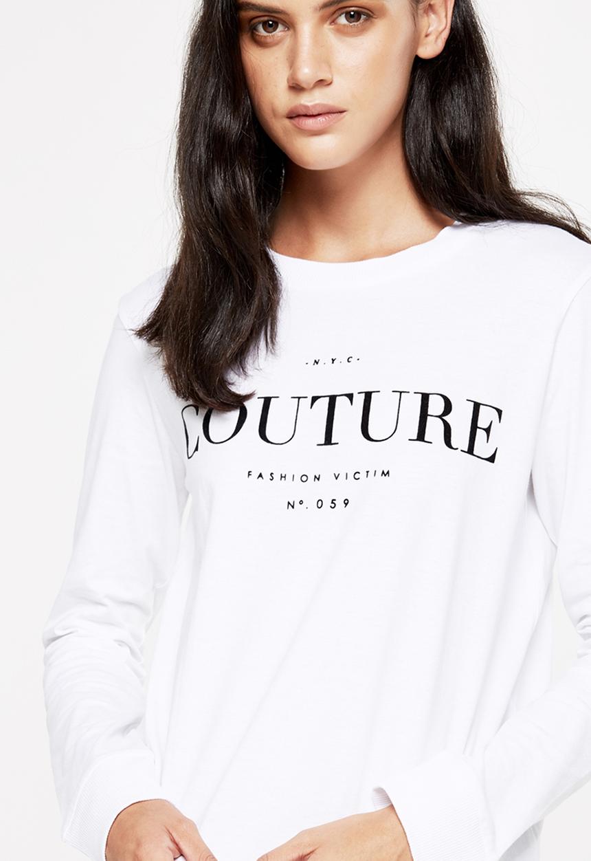 Cotton On - Tbar tammy chopped graphic long sleeve tee