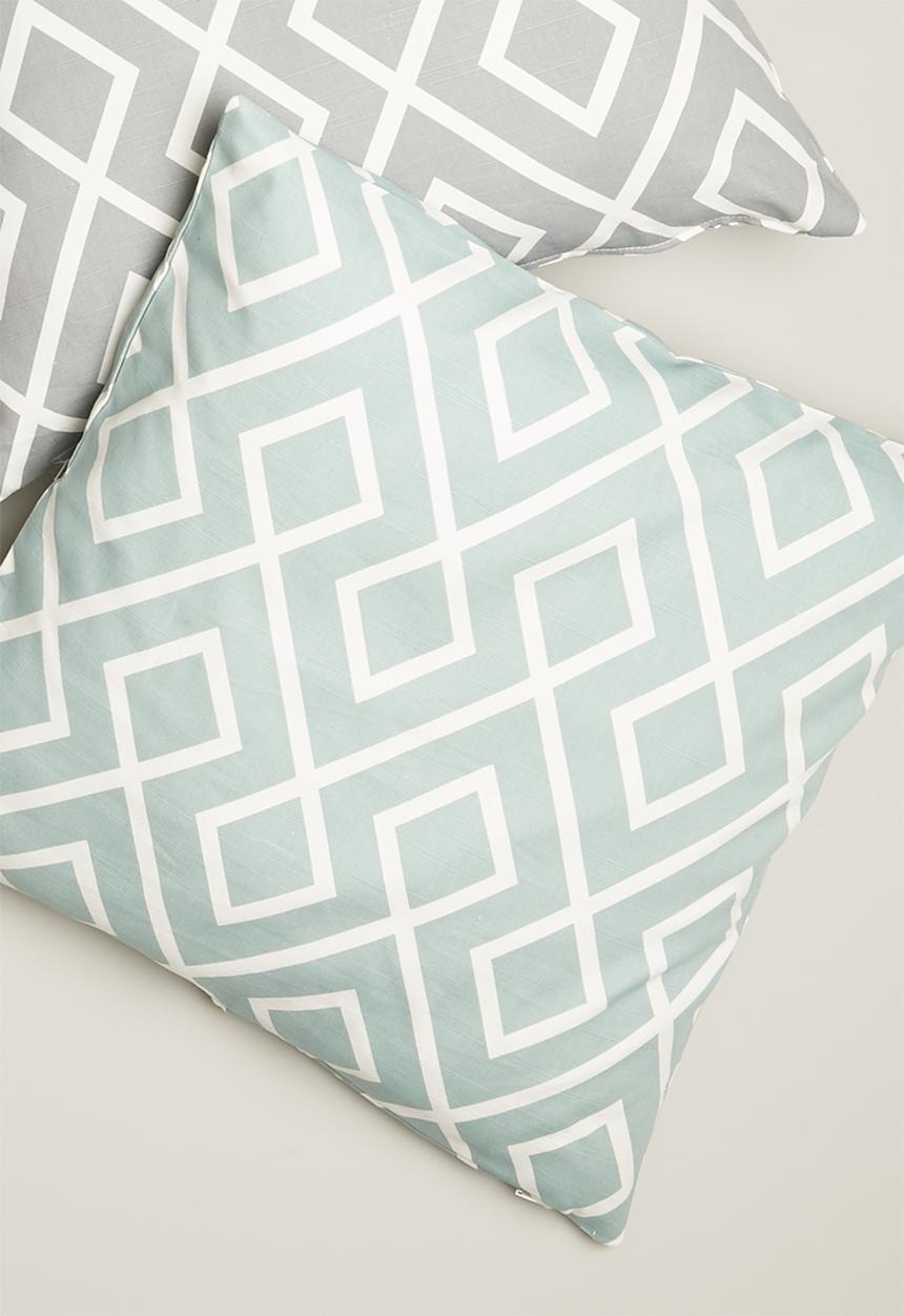 Sixth Floor - Gem cushion cover - duck egg