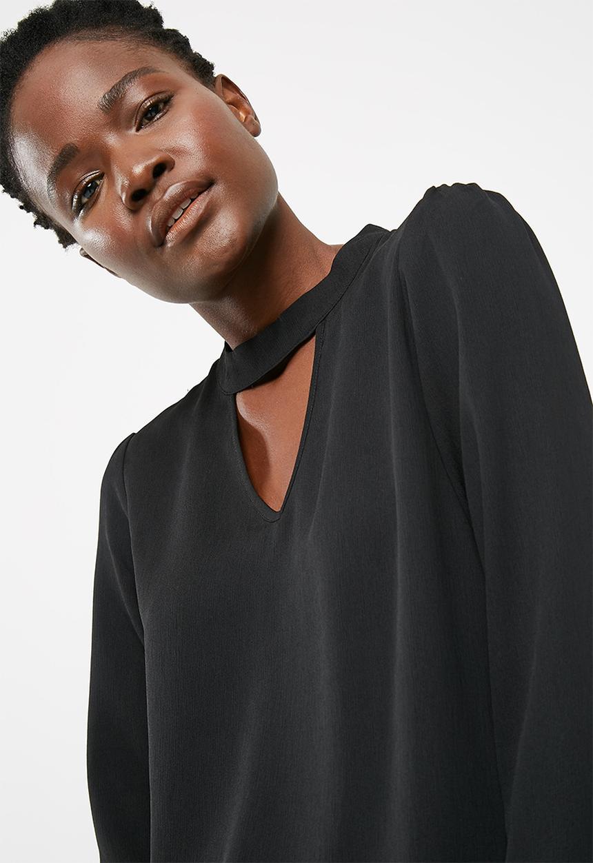 ONLY - Johanna choker blouse