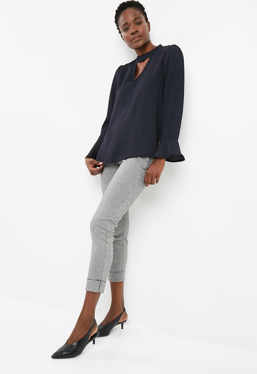 ONLY - Johanna choker blouse