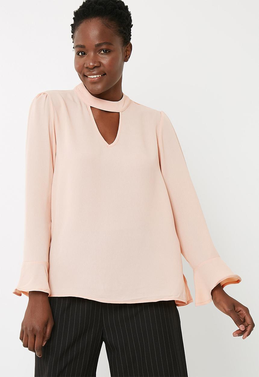ONLY - Johanna choker blouse