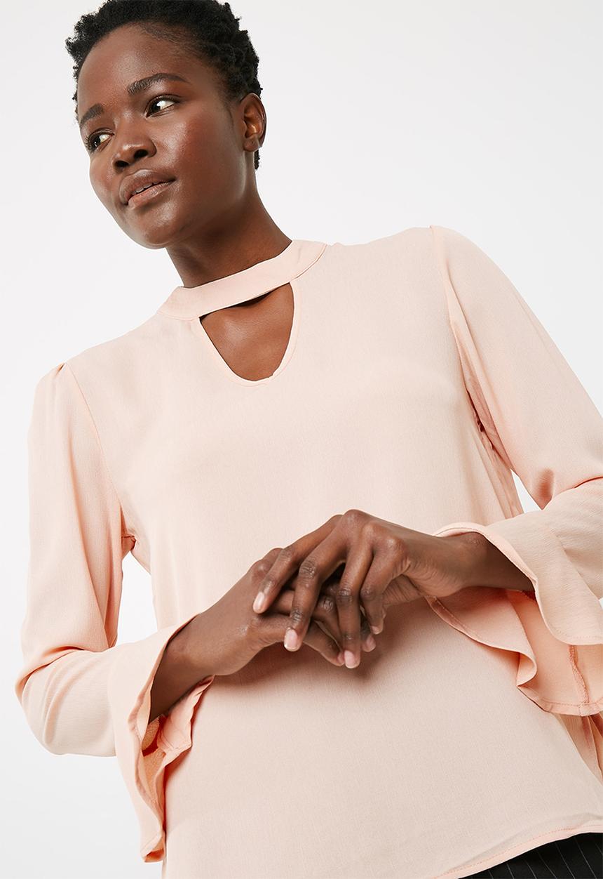 ONLY - Johanna choker blouse