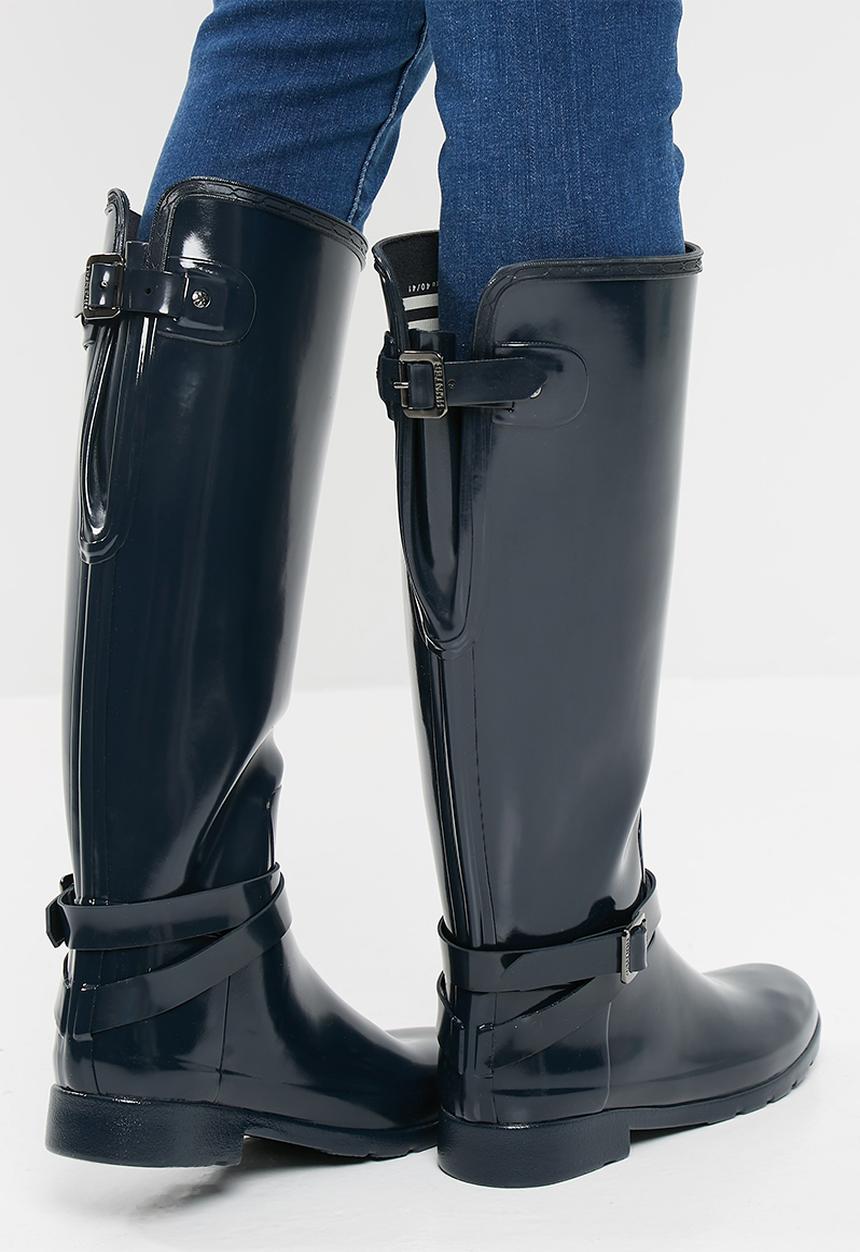 Hunter - Original refined adjustable gloss - navy