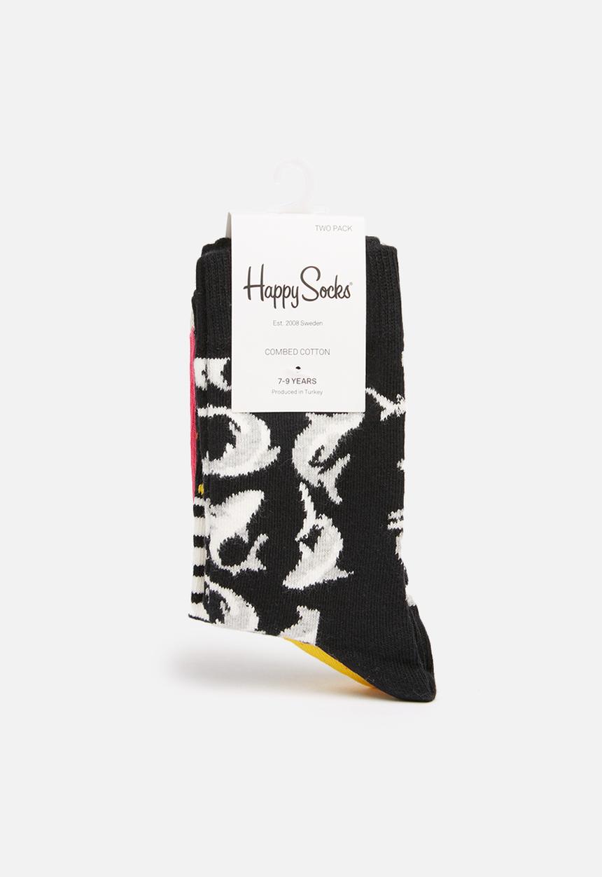 Happy Socks - Kids 2pk shark socks