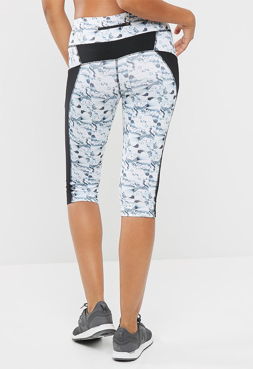 dailyfriday - Printed capri leggings