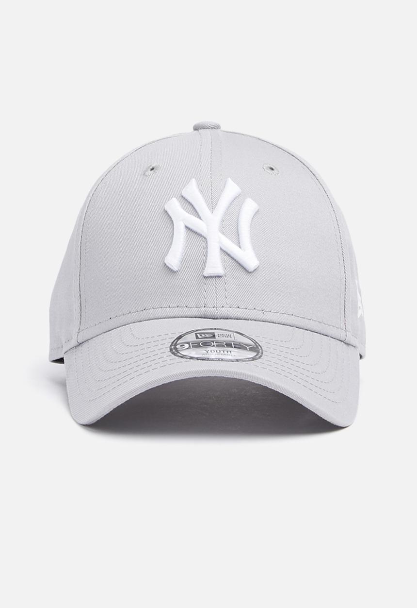 New Era - Youth 940 mlb league basic - grey/white