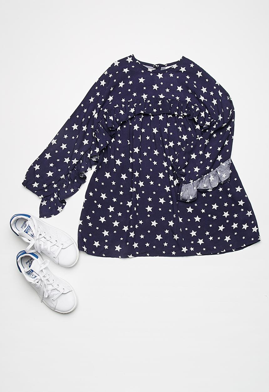 dailyfriday - Kids star ruffle dress