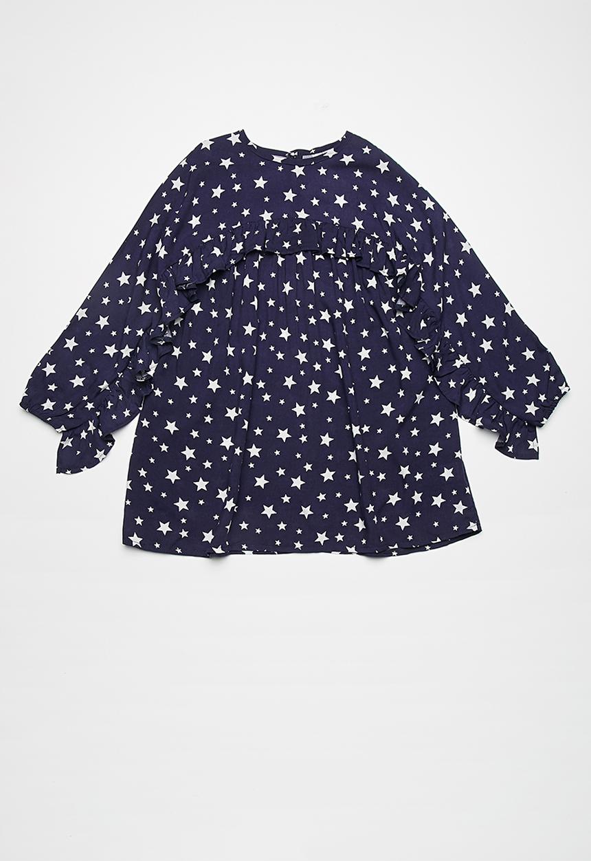 dailyfriday - Kids star ruffle dress