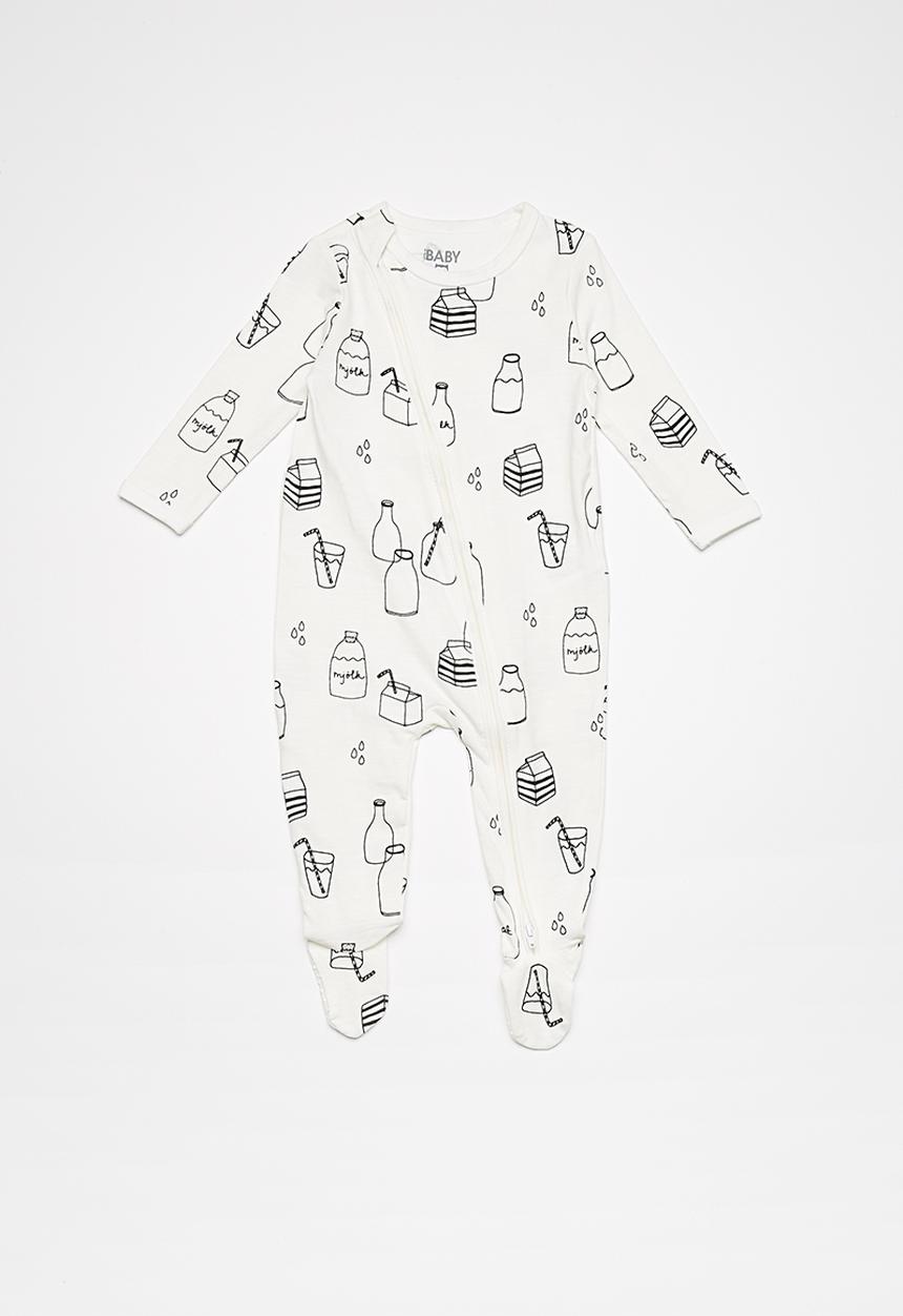 Cotton On - Baby mini zip through romper