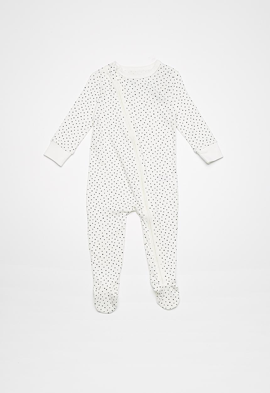 Cotton On - Baby mini zip footed romper