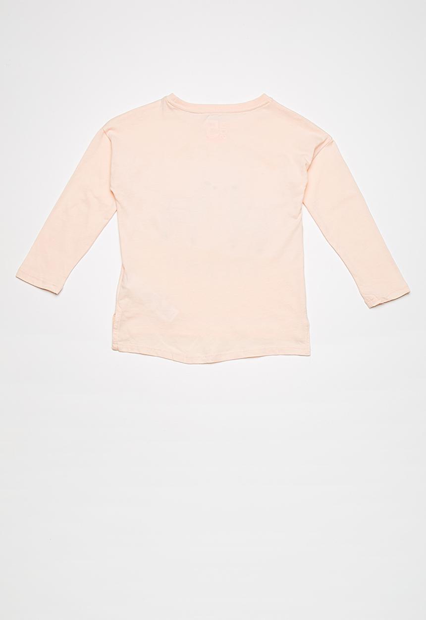 Cotton On - Kids Anna drop shoulder split hem tee
