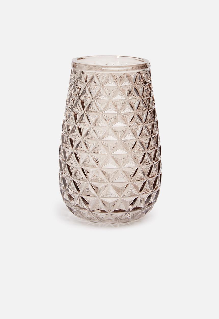 Present Time - Diamond cut vase