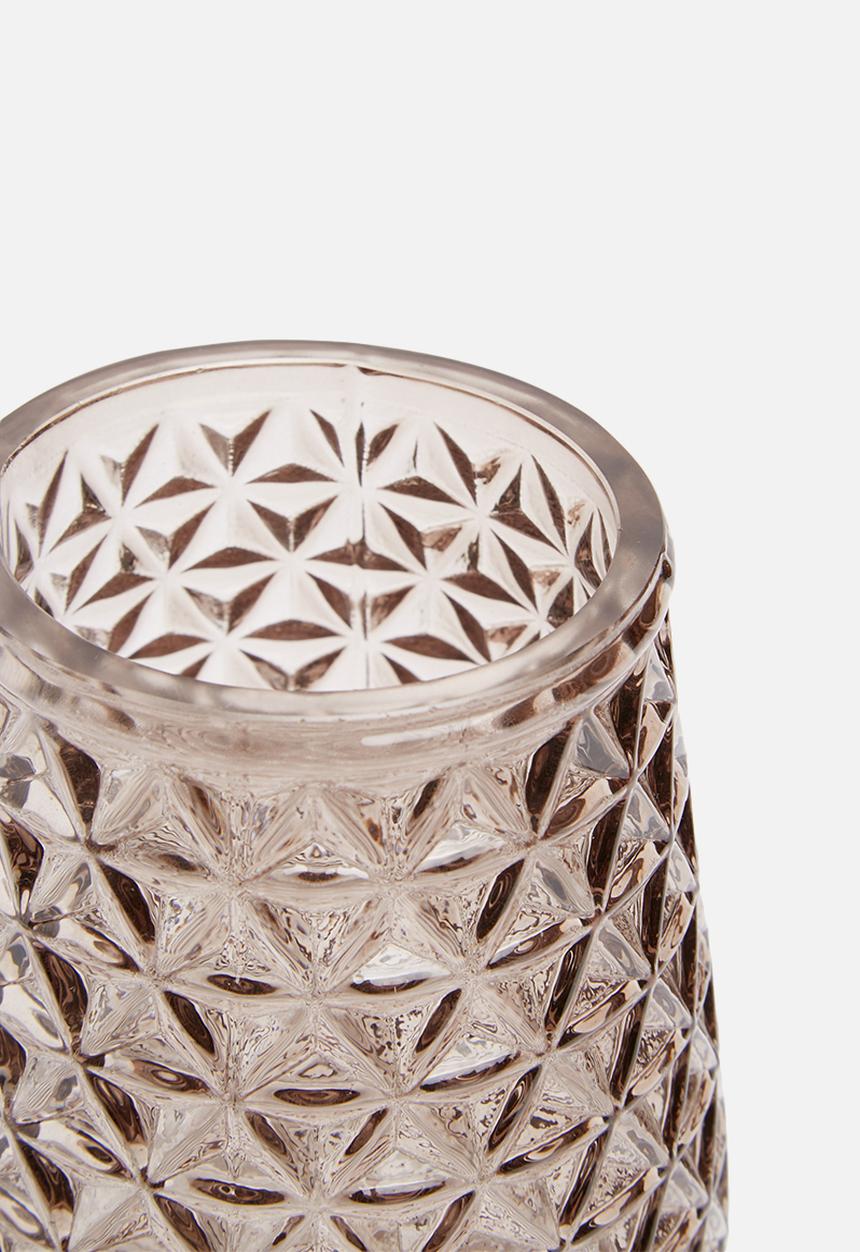 Present Time - Diamond cut vase