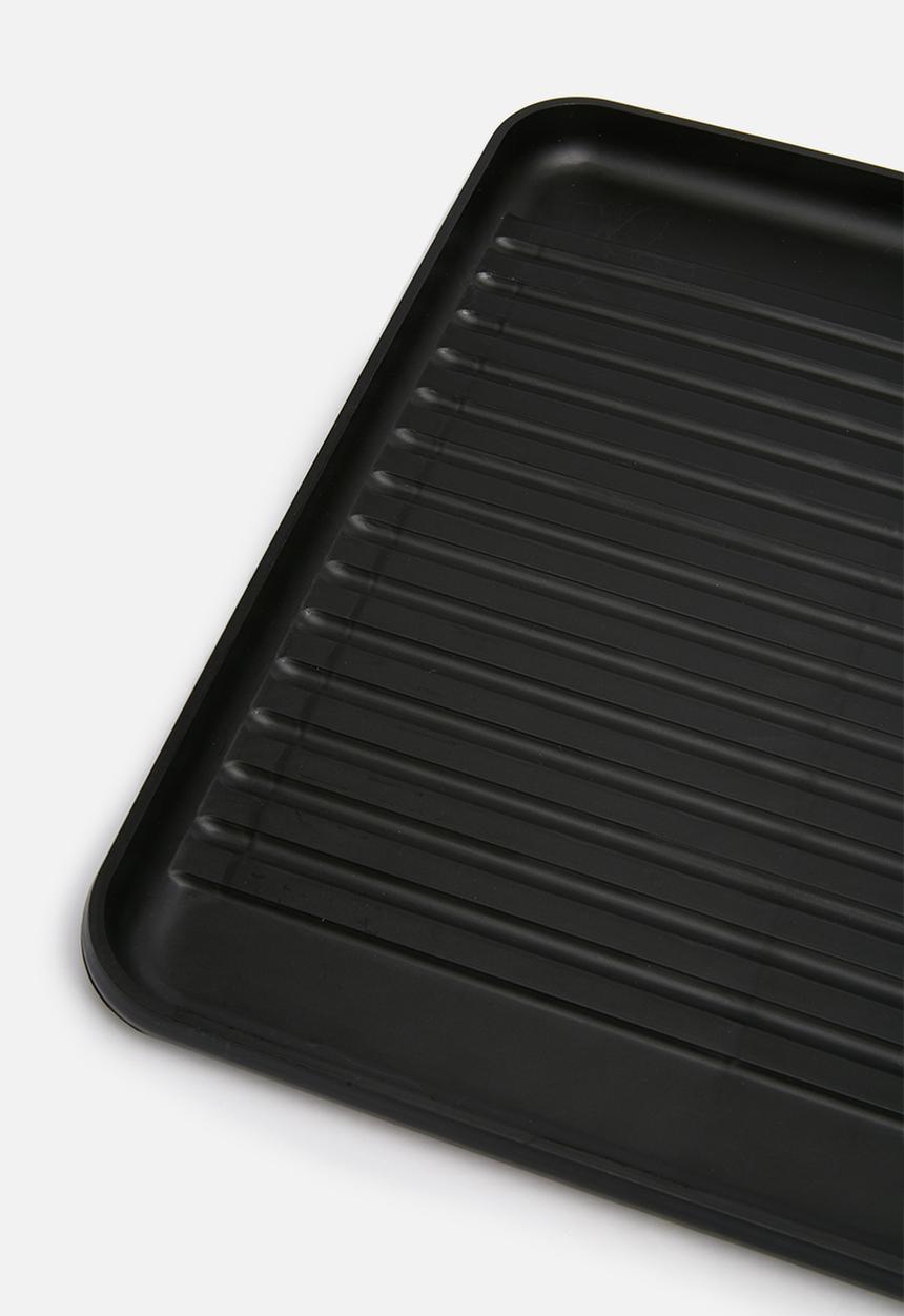 Present Time - Linea dish rack - gold & matt black 