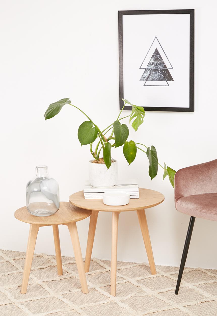 Sixth Floor - Alva nesting tables - wood